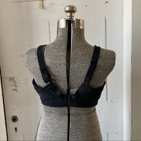 Elomi 4033 Soft Cup Black Lace & Satin Bows Bra - Picture 4 of 12